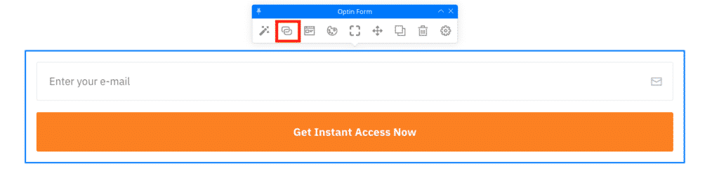 Optin form options in OptimizePress