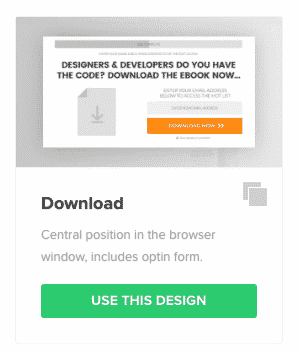 Opt-in form using OptimizeLeads