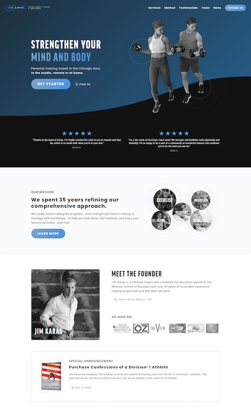 Jim Karas Intelligent Wellness Fitness