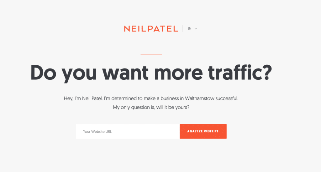 Lead Magnet Example Neil Patel